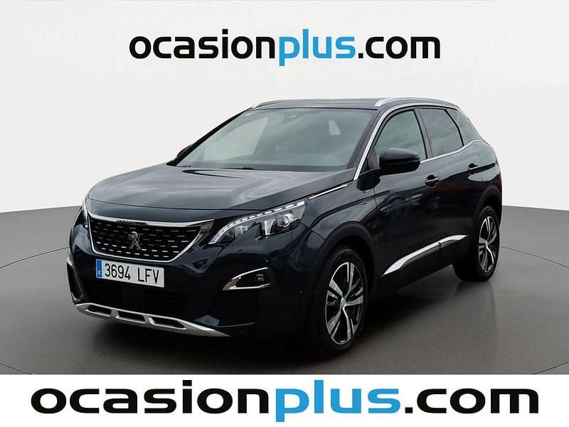 Usado Peugeot 3008 GT-line 131 CV (96 kW) 2020 Gris SUV