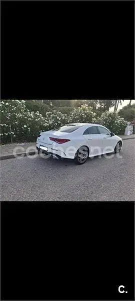 Usado Mercedes CLA220 177 CV (130 kW) 2019 Blanco Coupe