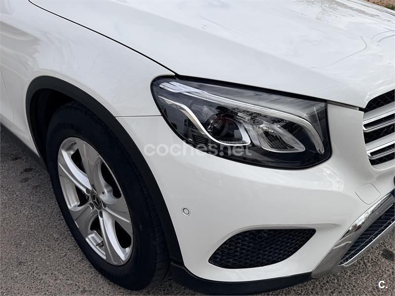 Usado Mercedes GLC220 170 CV (125 kW) 2019 Blanco SUV