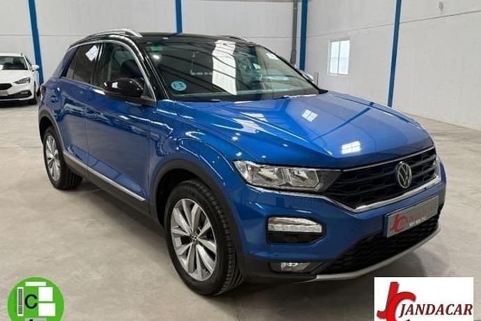 Usado VW T-Roc Advance 150 CV (110 kW) 2021 Azul SUV