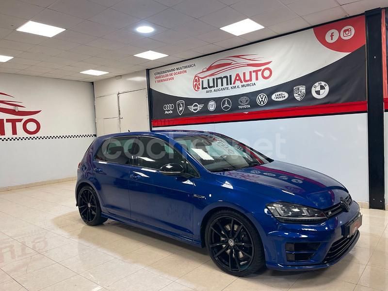 Usado VW Golf VII R 300 CV (220 kW) 2014 Azul Berlina
