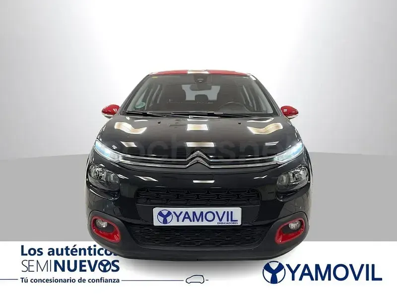 Usado Citroën C3 Feel 82 CV (60 kW) 2018 Negro Utilitario