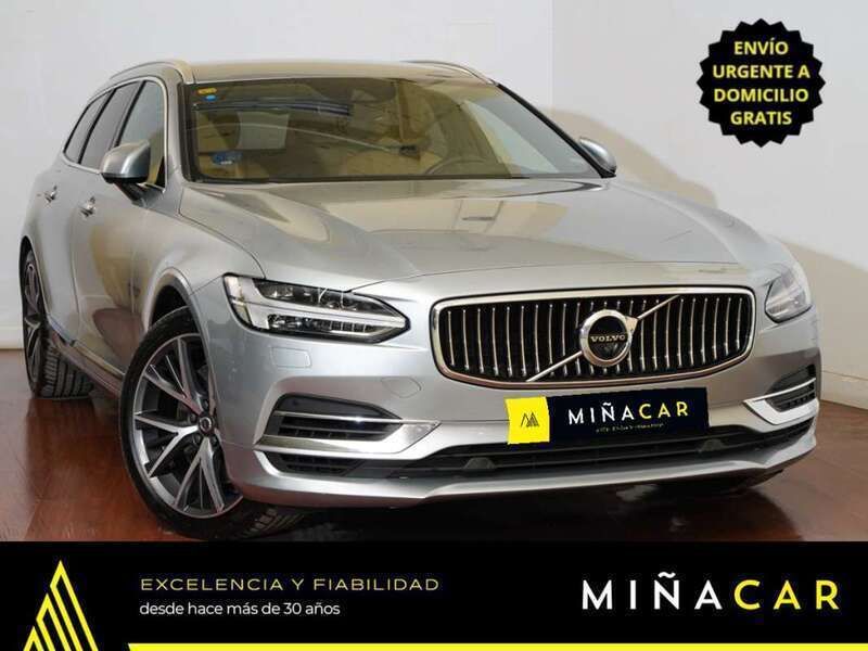 Plateado Usado 2018 Volvo V90 Momentum Familiar | 28.125 € - Imagen 1/4