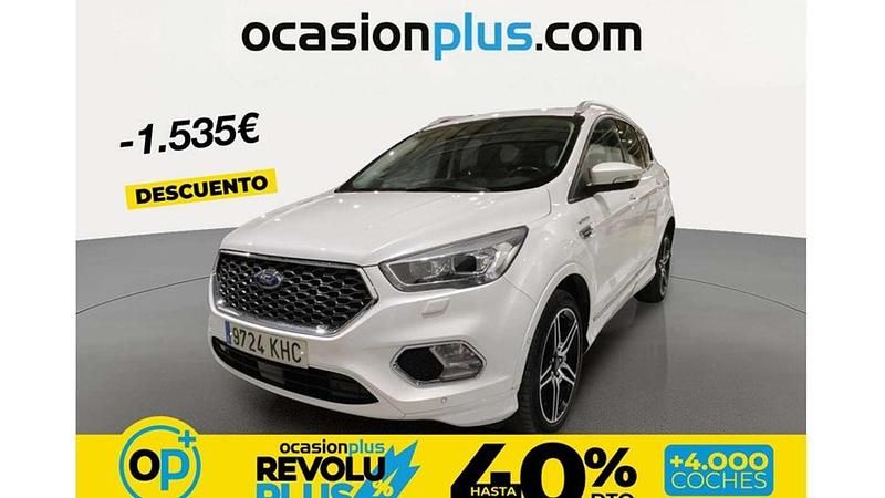 Usado Ford Kuga Vignale 150 CV (110 kW) 2018 Blanco SUV