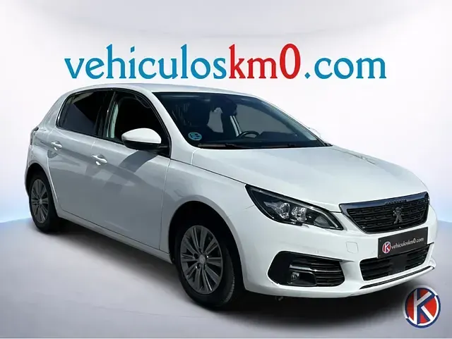 Usado Peugeot 308 Allure 130 CV (95 kW) 2021 Blanco