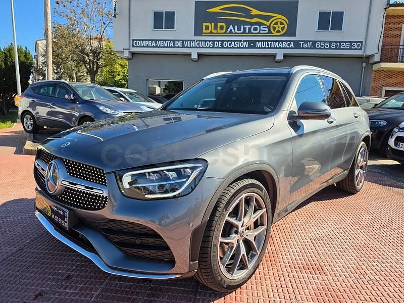 Usado Mercedes GLC220 194 CV (142 kW) 2021 Gris / plata SUV