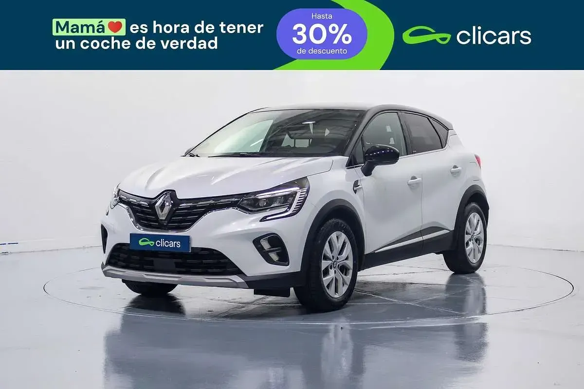 Begagnad Renault Captur Techno 159 HK (116 kW) 2021 Vit SUV