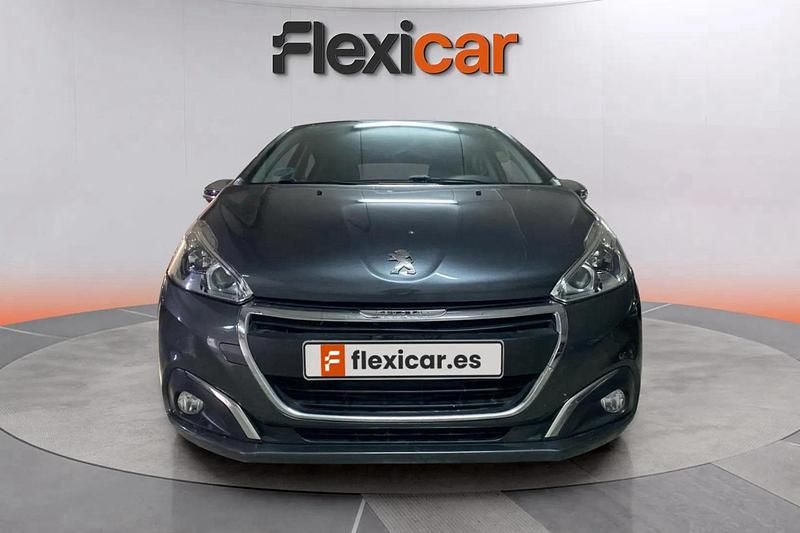 Usado Peugeot 208 Style 75 CV (55 kW) 2016 Gris Utilitario