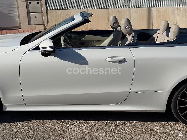 Usado Mercedes E220 170 CV (125 kW) 2018 Blanco Descapotable