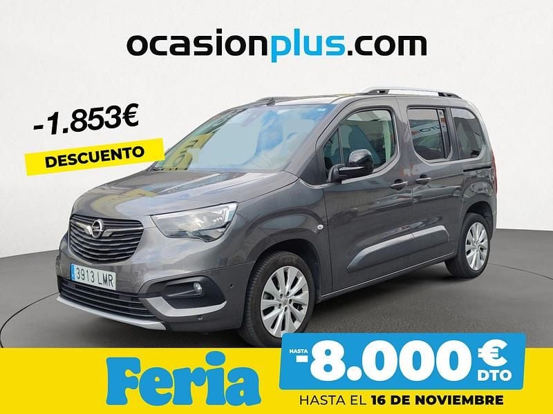 Gris Usado 2021 Opel Combo Elegance Monovolumen | 20.390 € (Precio justo) - Imagen 1/4