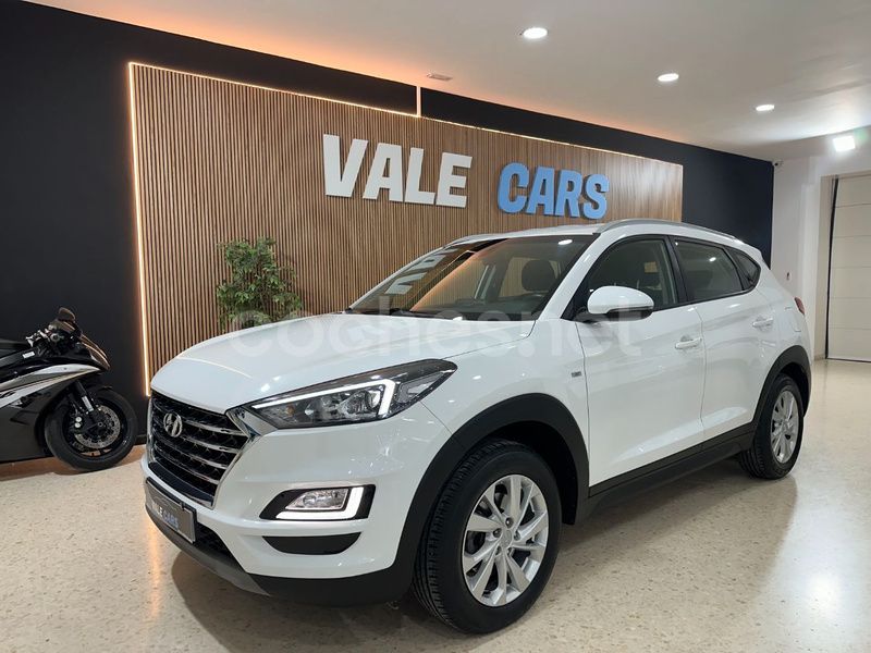 Blanco Usado 2021 Hyundai Tucson SUV | 16.490 € (Precio justo) - Imagen 1/4