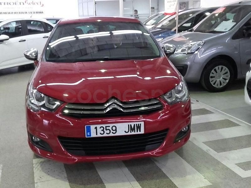 Usado Citroën C4 Feel 110 CV (80 kW) 2015 Granate Berlina