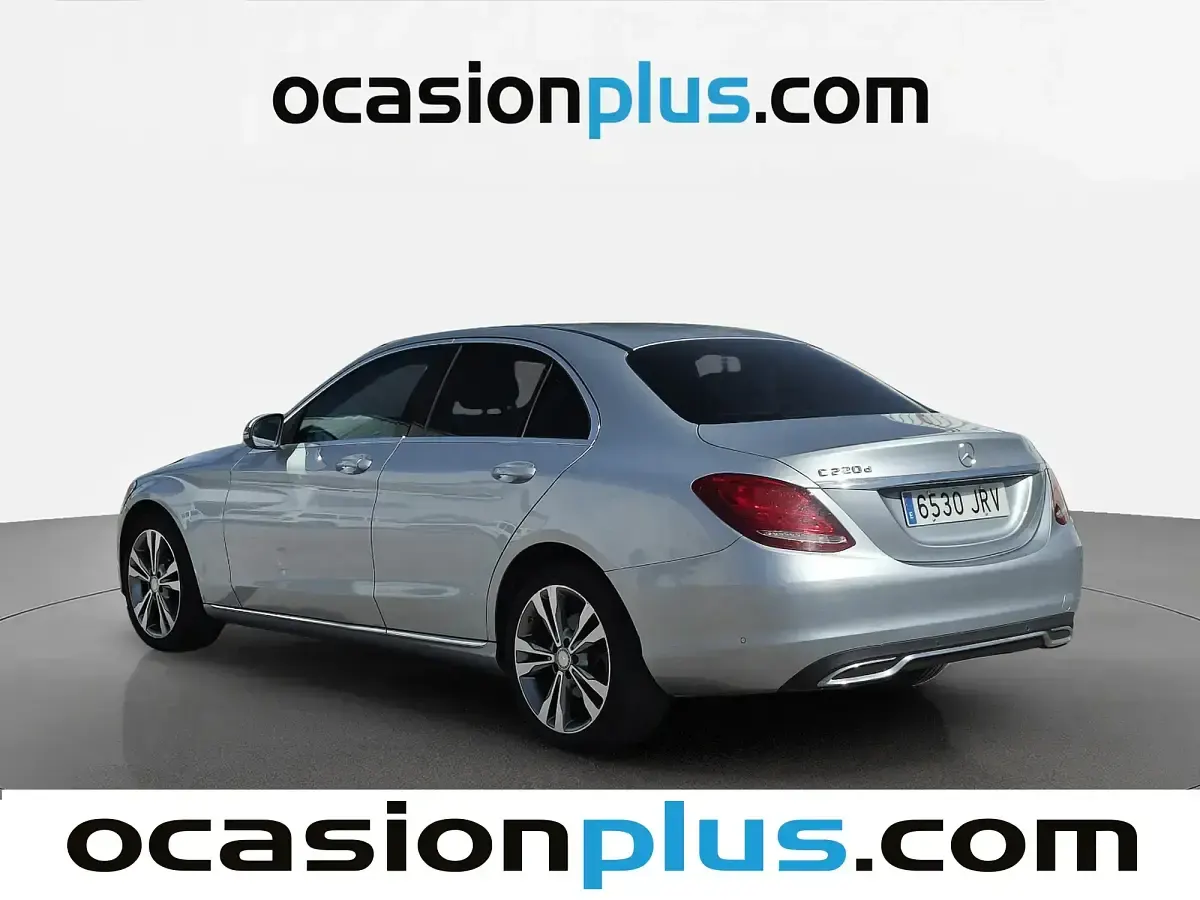 Usado Mercedes C220 Avantgarde 170 CV (125 kW) 2016 Gris Berlina