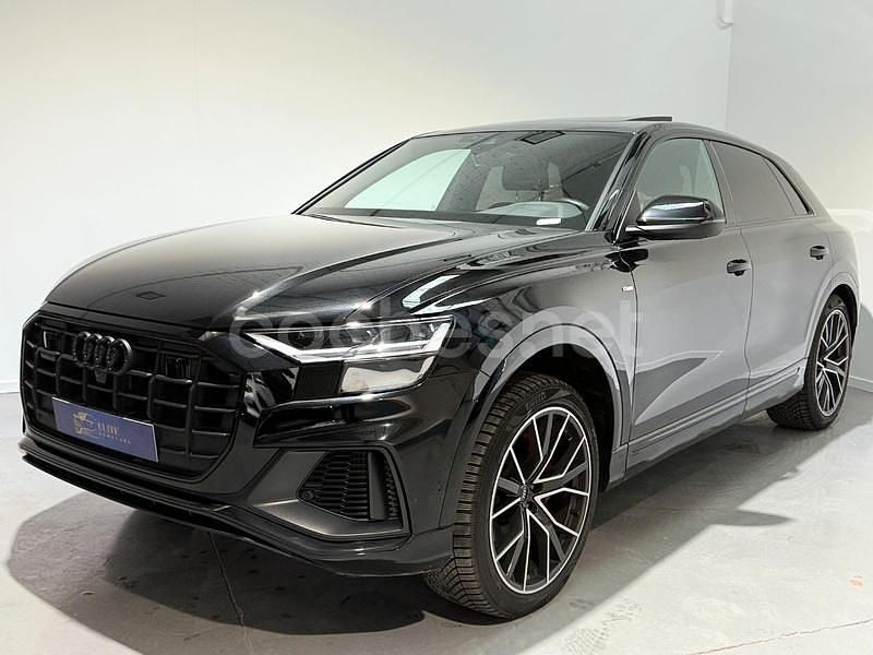 Usado Audi Q8 S-Line 340 CV (250 kW) 2023 Negro SUV