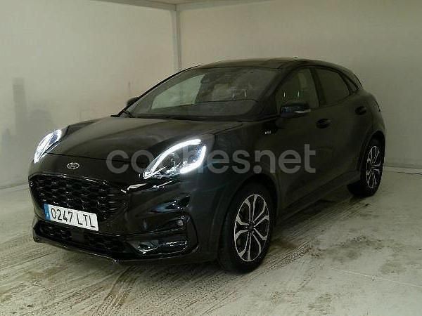 Negro Usado 2021 Ford Puma ST-Line SUV | 16.500 € (Precio justo) - Imagen 1/4