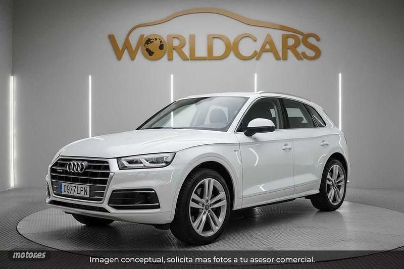 Blanco Usado 2021 Audi Q5 Advanced Plus SUV | 31.325 € (Precio justo) - Imagen 1/4