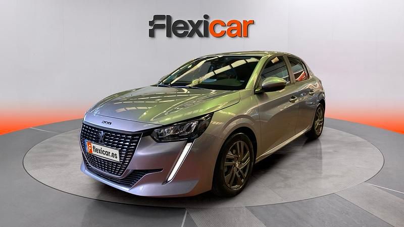 Usado Peugeot 208 Active 102 CV (75 kW) 2021 Gris Utilitario
