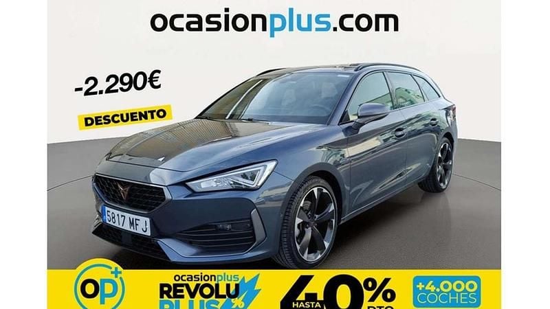 Usado Cupra Leon 150 CV (110 kW) 2023 Gris Familiar