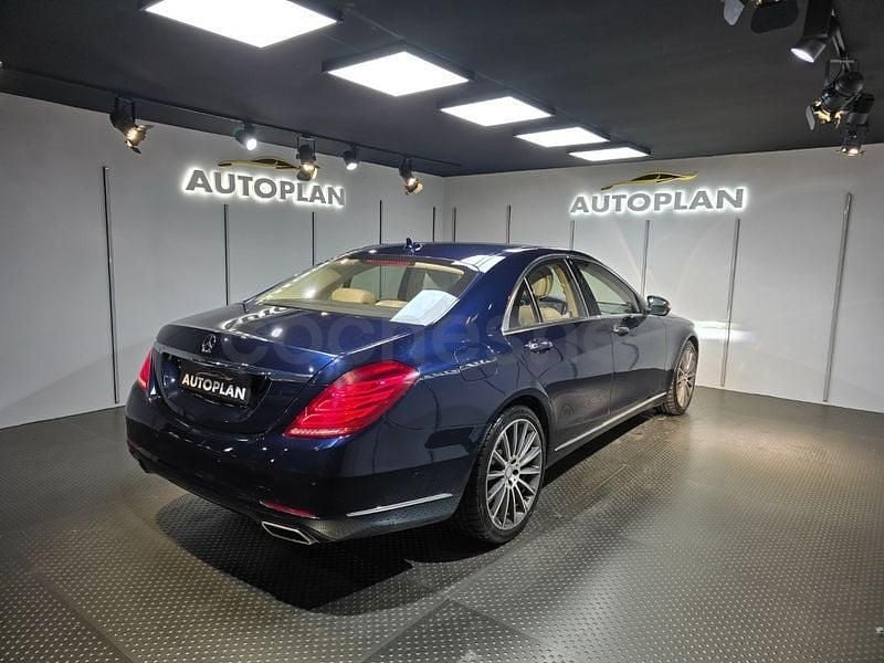 Usado Mercedes S500 455 CV (334 kW) 2015 Azul Berlina