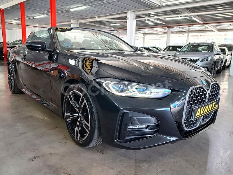 Usado BMW 420 Sport Line 190 CV (139 kW) 2022 Negro Descapotable