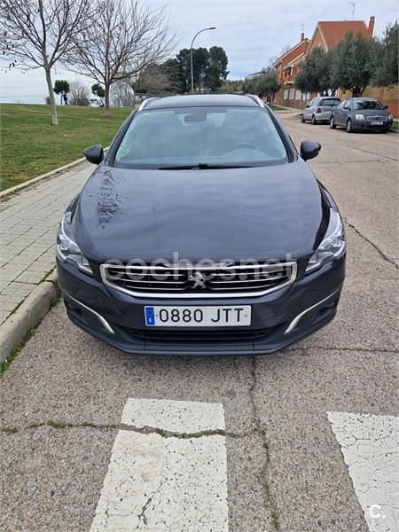 Usado Peugeot 508 SW GT-line 150 CV (110 kW) 2016 Negro Familiar