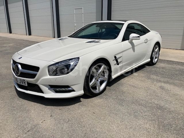 Usado Mercedes SL400 367 CV (269 kW) 2017 Blanco Descapotable