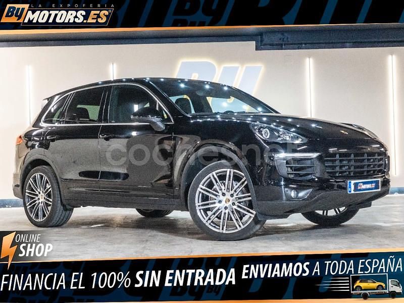 Negro Usado 2016 Porsche Cayenne SUV | 35.490 € (Precio justo) - Imagen 1/4
