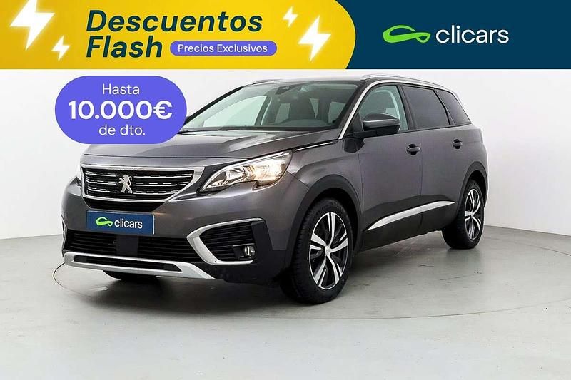 Usado Peugeot 5008 Allure 131 CV (96 kW) 2019 Gris SUV