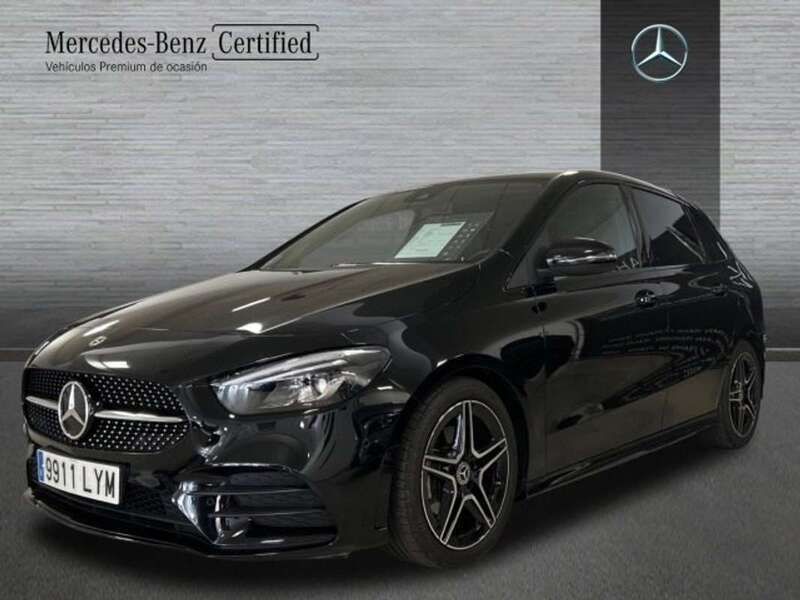 Negro Usado 2022 Mercedes B180 AMG line Monovolumen | 32.800 € (Caro) - Imagen 1/4
