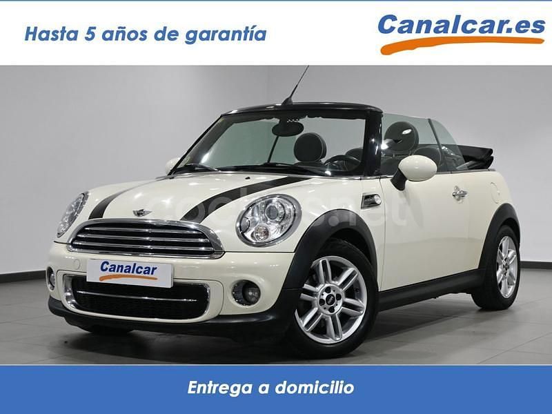 Blanco Usado 2013 Mini Cooper D Cabriolet Descapotable | 12.590 € - Imagen 1/4