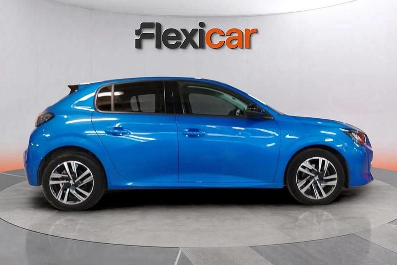 Usado Peugeot 208 Allure 101 CV (74 kW) 2023 Azul Utilitario