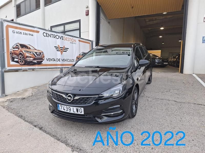 Negro Usado 2021 Opel Astra Business Elegance Familiar | 10.490 € (Un poco caro) - Imagen 1/4