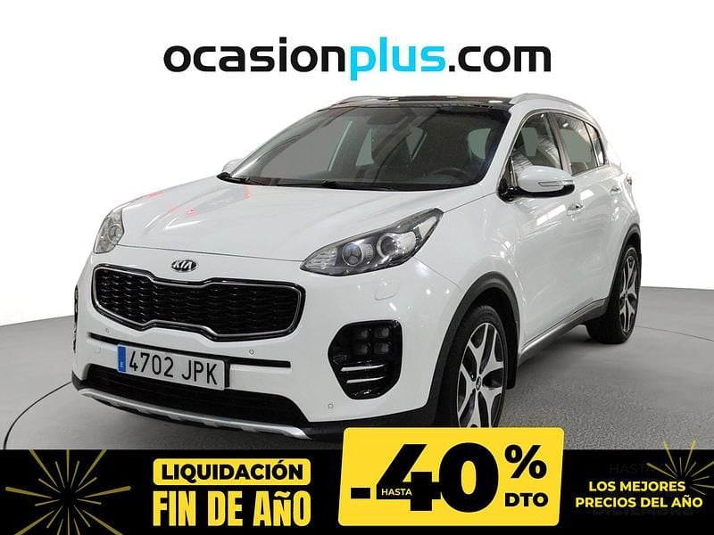 Blanco Usado 2016 Kia Sportage GT-Line SUV | 14.190 € (Buen precio) - Imagen 1/4