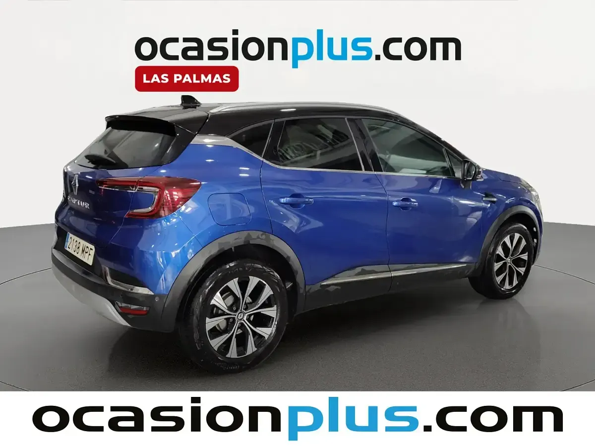 Usado Renault Captur Techno 90 CV (66 kW) 2024 Azul SUV