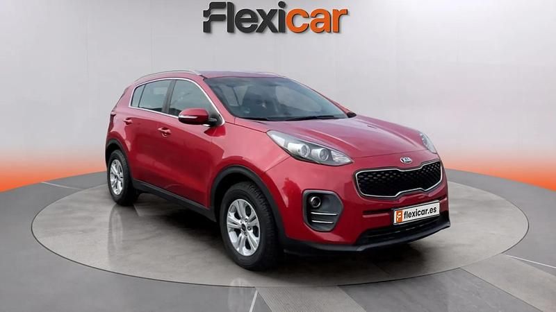 Rojo Usado 2018 Kia Sportage SUV | 14.290 € (Precio justo) - Imagen 1/4