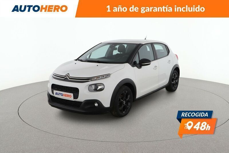 Blanco Usado 2019 Citroën C3 Feel Utilitario | 11.399 € (Precio justo) - Imagen 1/3