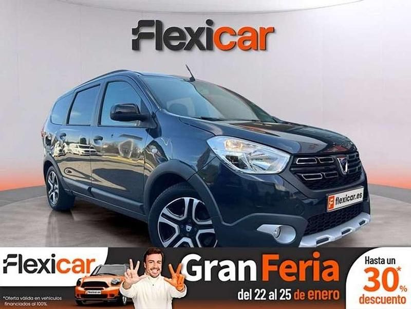 Gris Usado 2022 Dacia Lodgy Comfort Monovolumen | 13.990 € (Buen precio) - Imagen 1/4