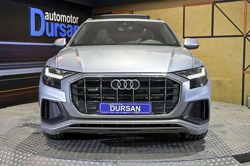Usado Audi Q8 S-Line 290 CV (213 kW) 2021 Gris SUV