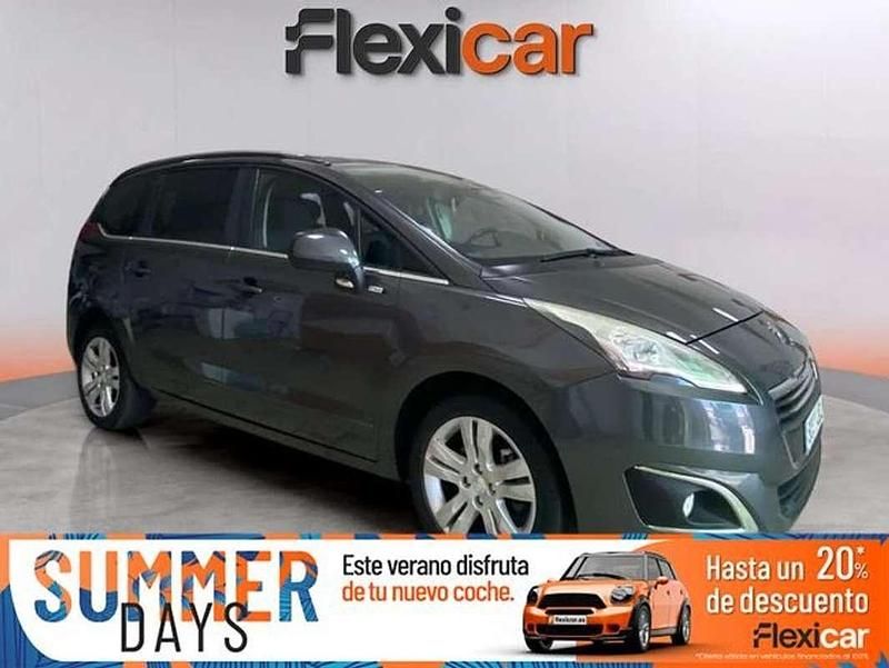 Gris Usado 2015 Peugeot 5008 Access Monovolumen | 8490 € (Precio justo) - Imagen 1/4