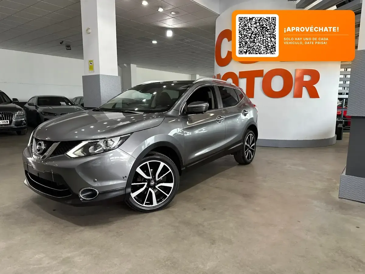 Usado Nissan Qashqai Tekna 115 CV (84 kW) 2017 Gris / plata SUV