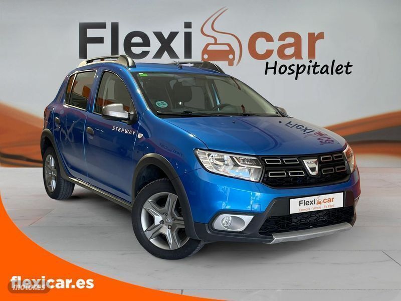 Usado Dacia Sandero Stepway 90 CV (66 kW) 2017 Azul Utilitario