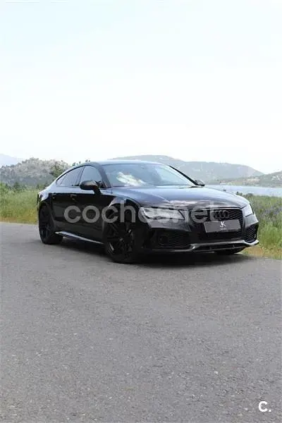 Usado Audi RS7 Sportback Sport 560 CV (411 kW) 2014 Negro Utilitario