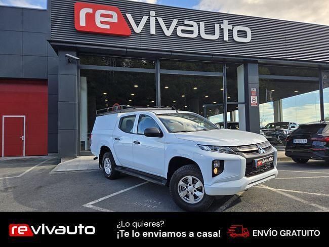 Usado Mitsubishi L200 150 CV (110 kW) 2021 Blanco Recogida