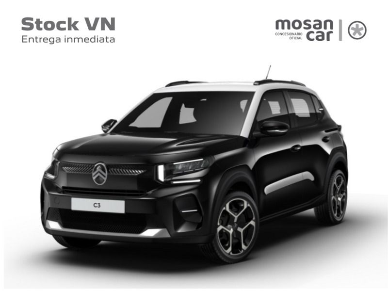 Negro Nuevo 2025 Citroën C3 Utilitario | 17.600 € (Precio justo) - Imagen 1/4