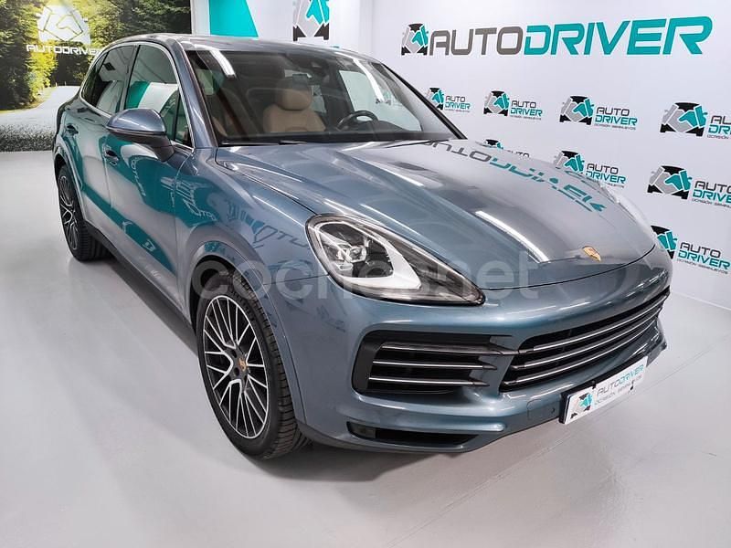 Azul Usado 2018 Porsche Cayenne SUV | 49.500 € (Caro) - Imagen 1/4