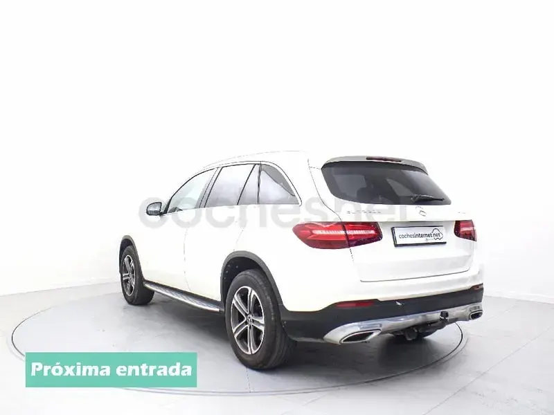 Usado Mercedes GLC220 170 CV (125 kW) 2018 Blanco SUV