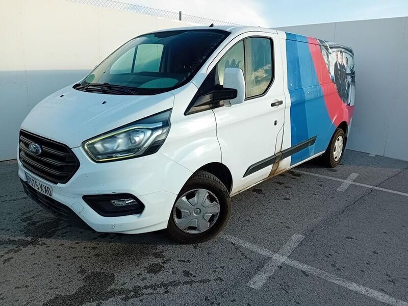 Blanco Usado 2019 Ford Transit Custom Trend Van | 12.980 € (Precio justo) - Imagen 1/4