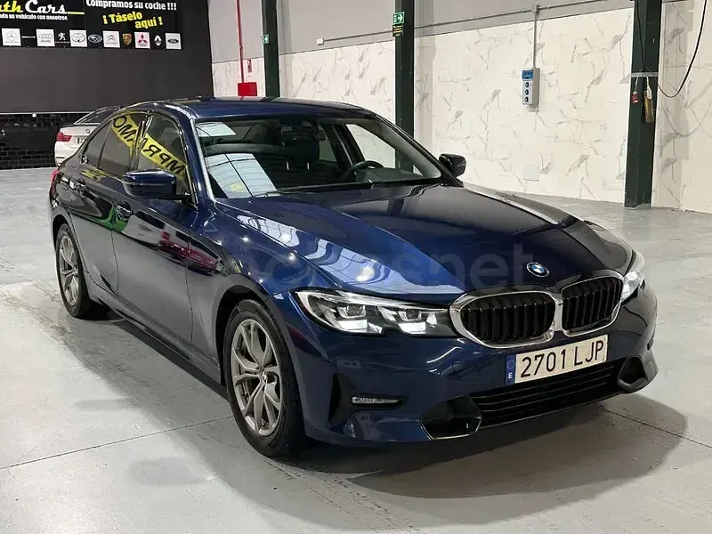 Usado BMW 318 150 CV (110 kW) 2020 Azul Berlina