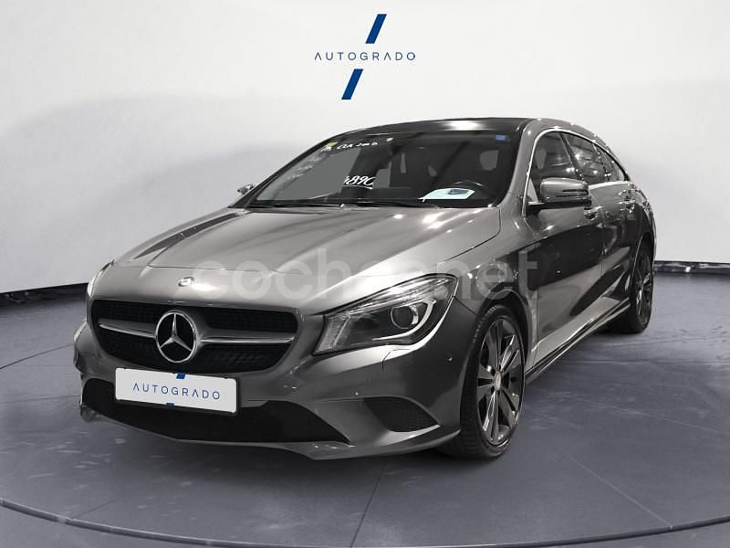 Gris / plata Usado 2015 Mercedes CLA200 Shooting Brake AMG line Familiar | 14.890 € (Precio justo) - Imagen 1/4