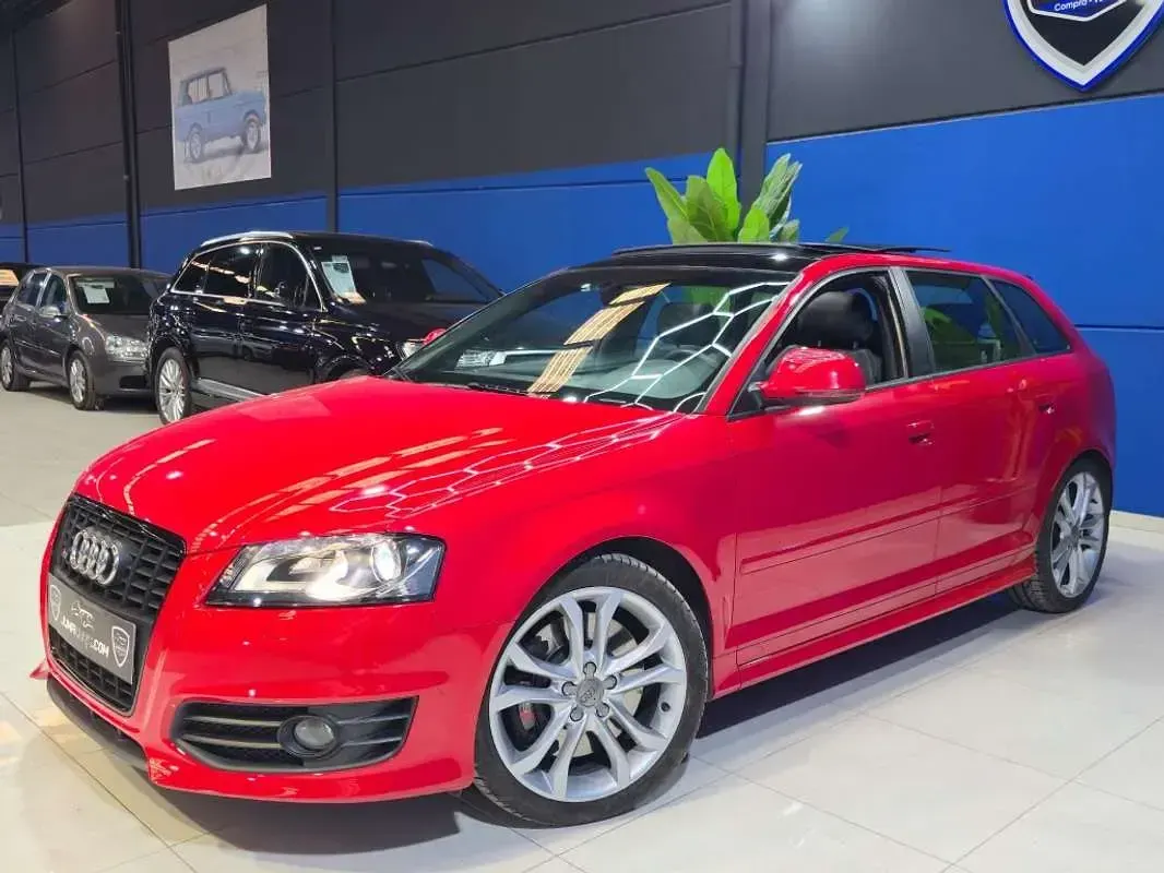 Usado Audi S3 Sportback Sport 265 CV (194 kW) 2010 Rojo Utilitario